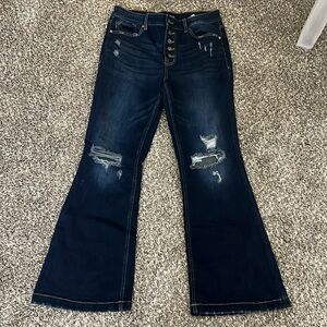 Maurices High Rise Flare Jeans